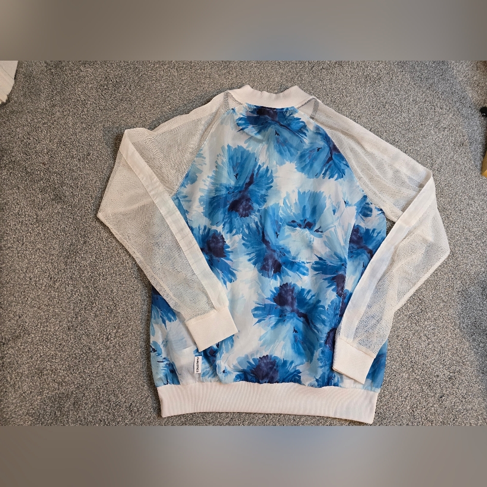 Fabletics Lightweight Print And Mesh Zipper Jacke… - image 8